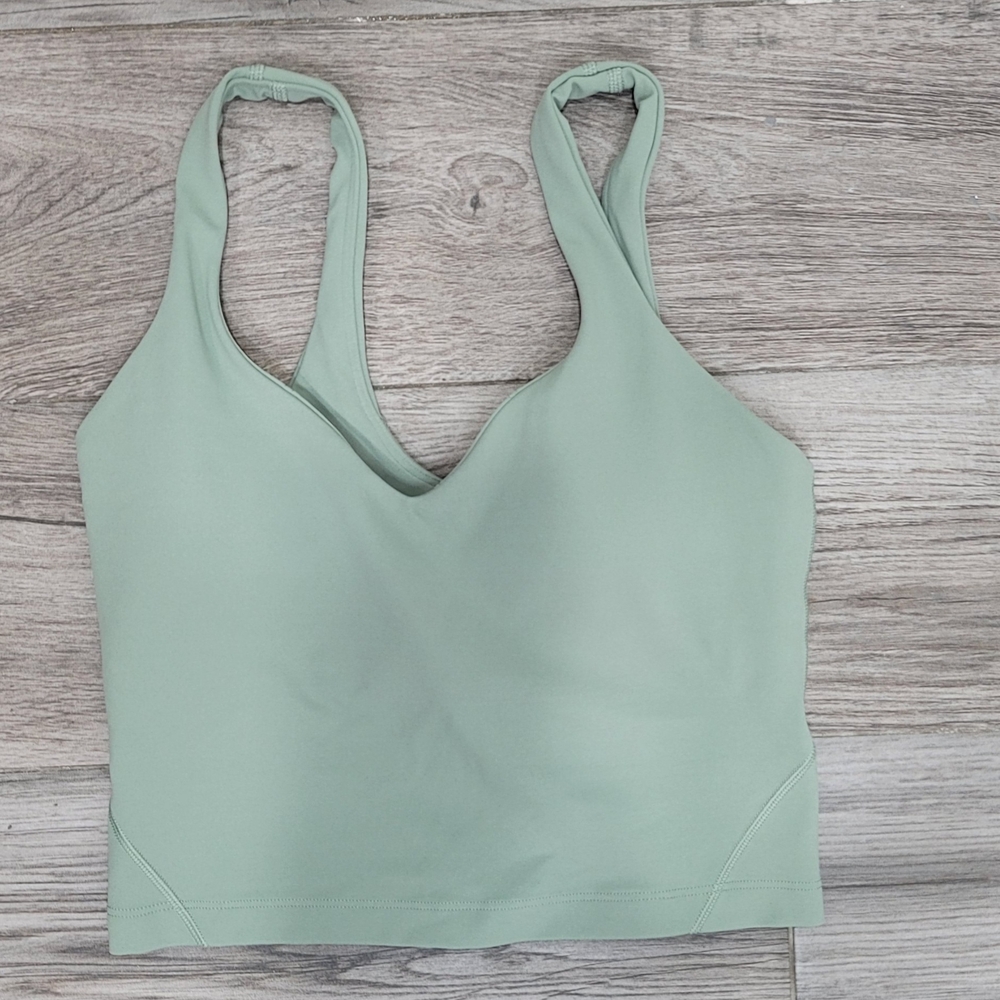 lululemon athletica Mint Green Tank Top